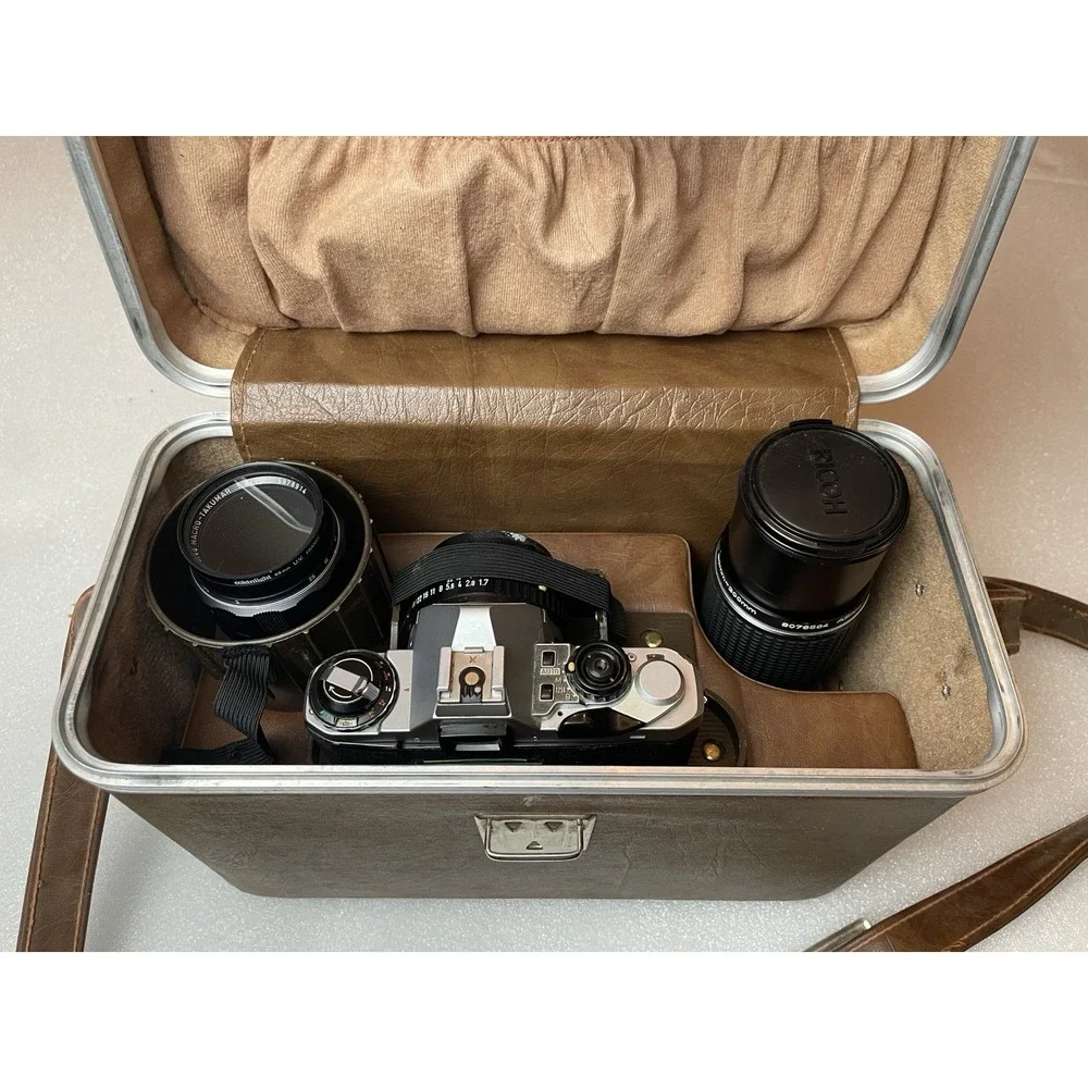 Vintage Hard Shell Camera SLR Bag 12